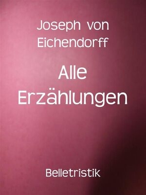 cover image of Alle Erzählungen